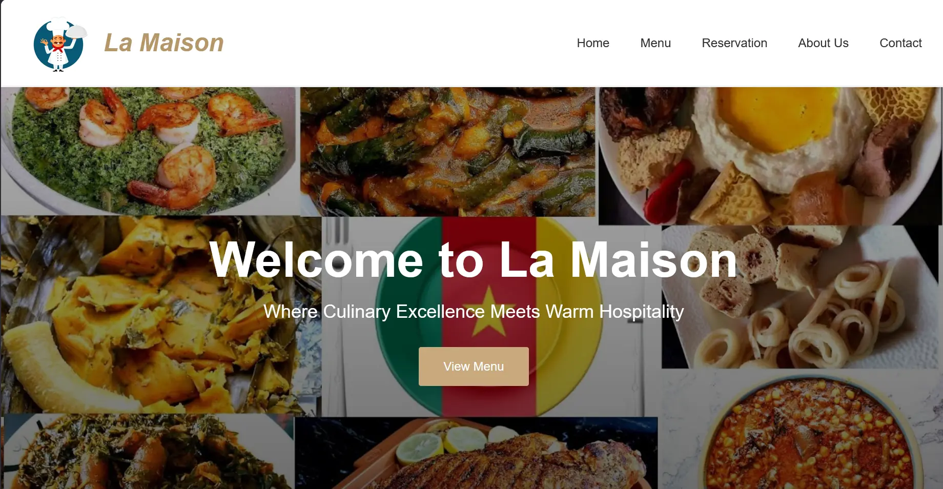 Restaurant Website